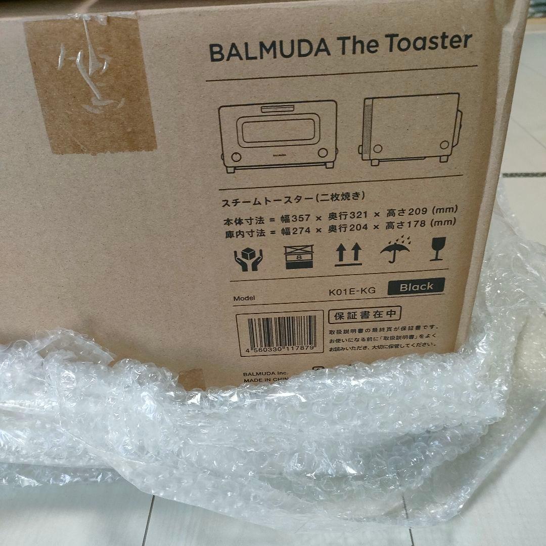 【新品未使用】BALMUDA The Toaster K01E-KG Black