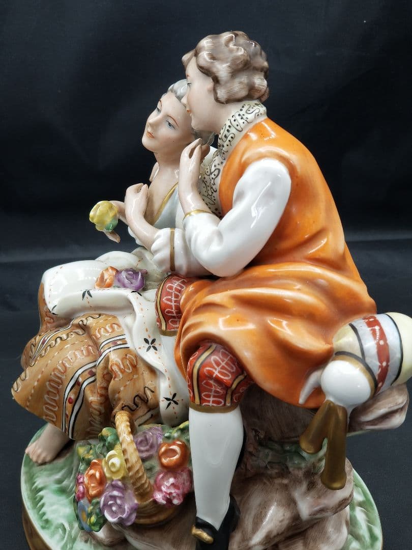 ババリア　ゲロルド　GEROLD　PORZELLAN 置物　フィギュリン