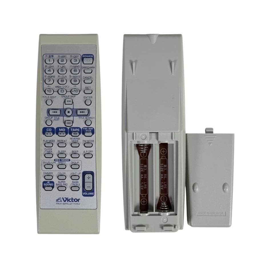 完動品 ビクター RC-L1MD-S Clavia CD/MDポータブルシステム