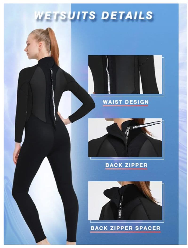 REALON レディースウェットスーツ 2XL スポーツスイミング ダイビング
