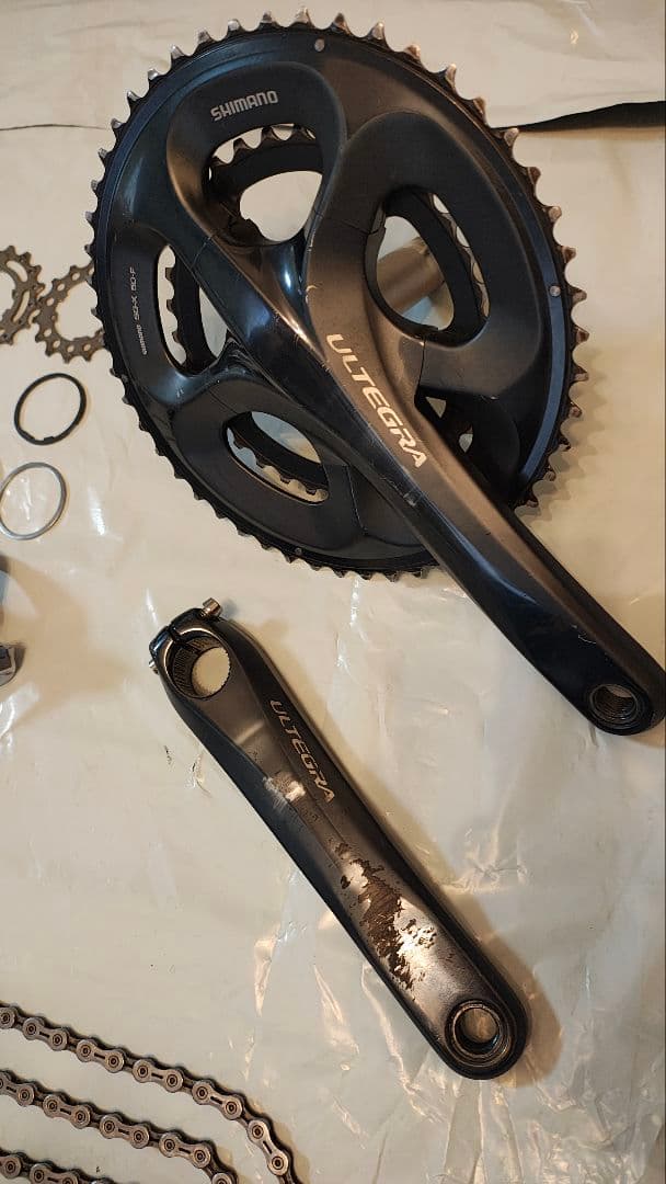 Shimano ULTEGRA RD FD FC CSセット 10s アルテグラ