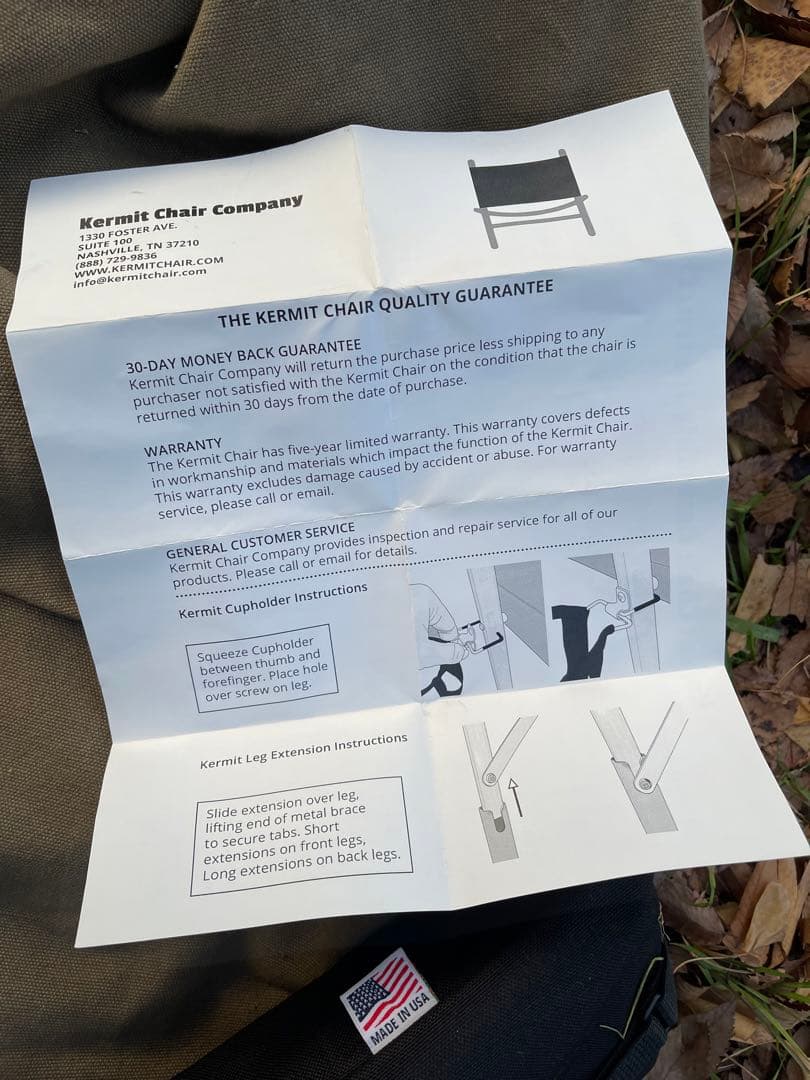 【未使用】カーミットチェア スタンダードオーク　ネイビー刻印なし　おまけ付き