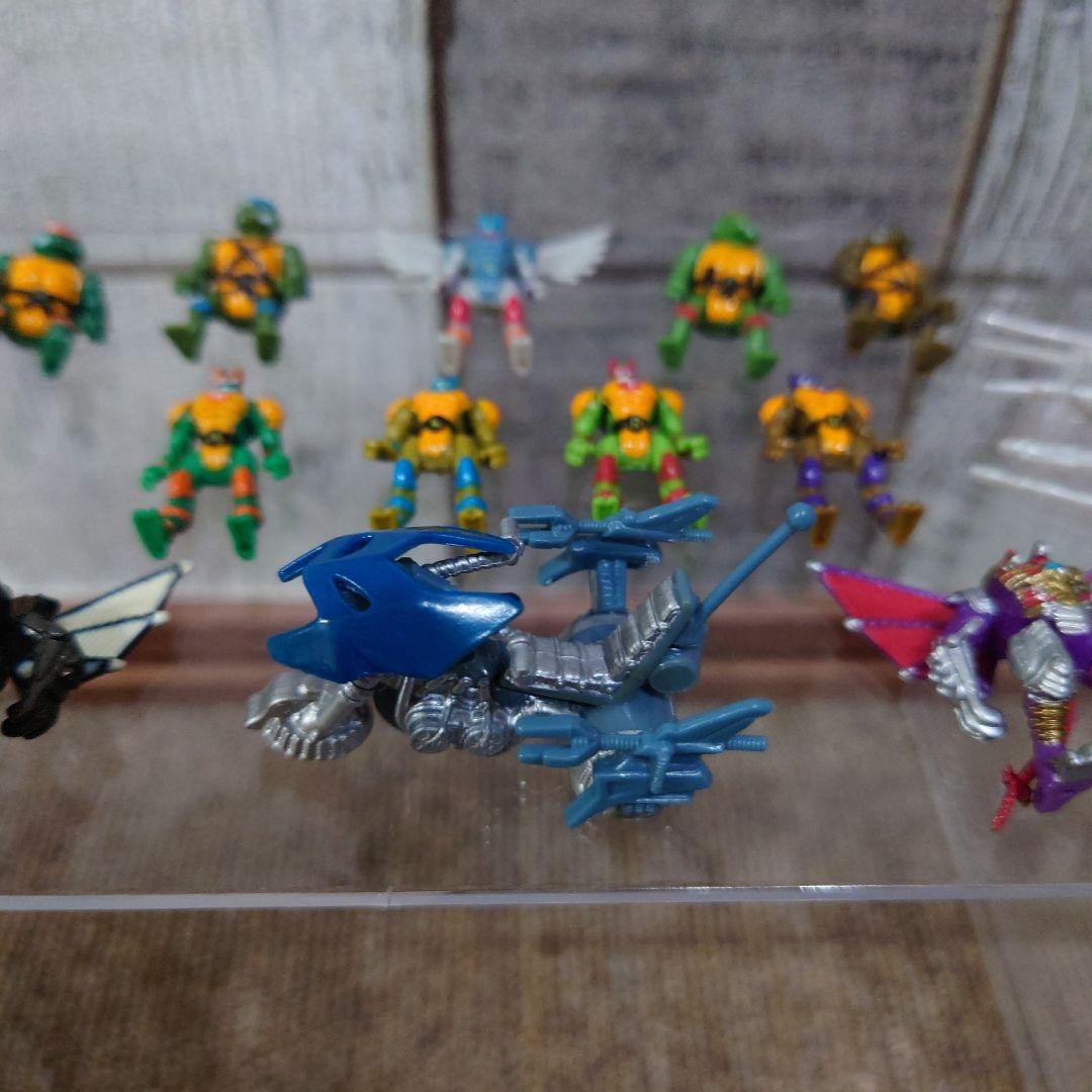 当時物 激レア ミュータントタートルズ ミニタートルズセット1 フィギュア