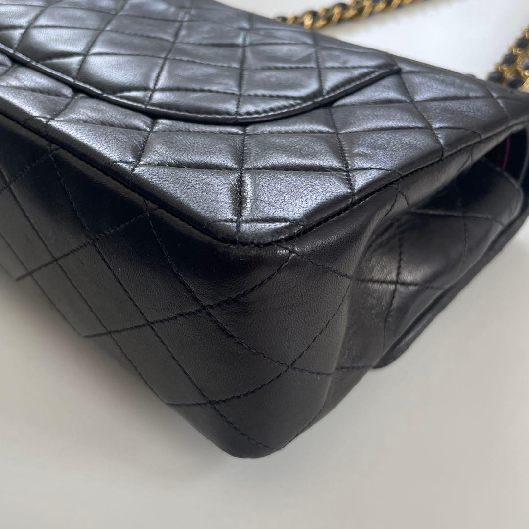 CHANEL クラシック ハンドバッグ 25 ラムスキン マトラッセ