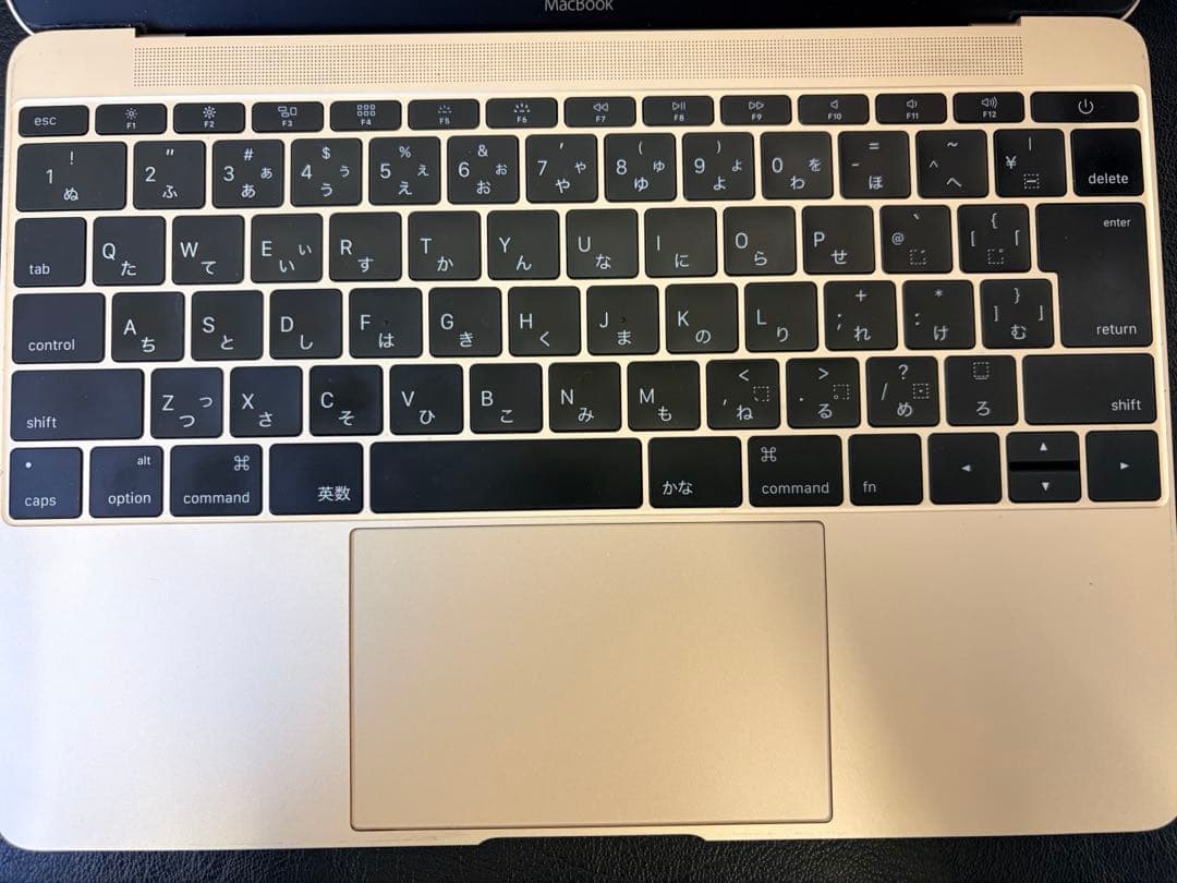 Apple MacBook 12インチ A1534 ゴールド