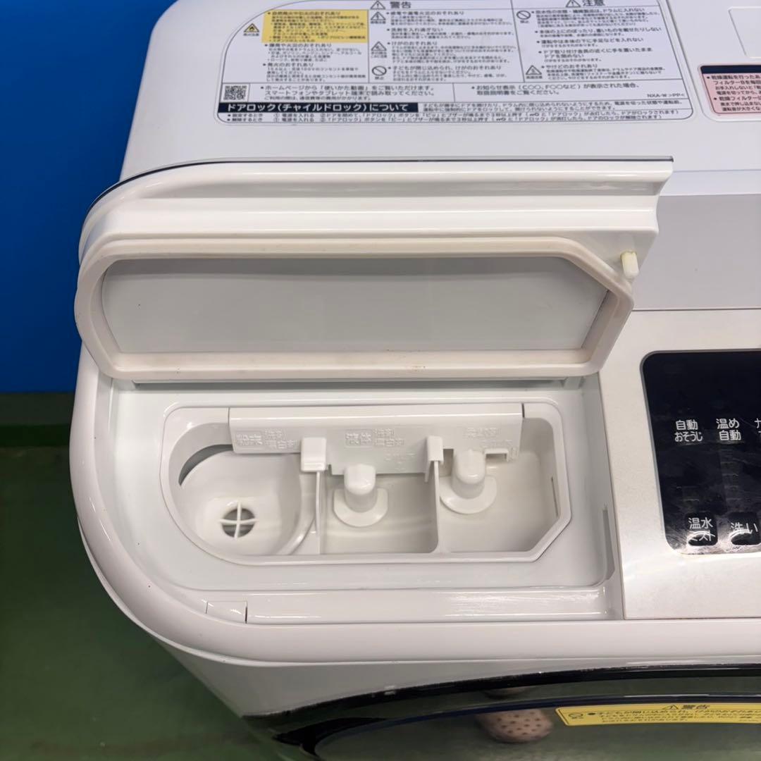591 ファミリー向け　ドラム式洗濯機　容量11kg 乾燥6kg 右開き　極美品
