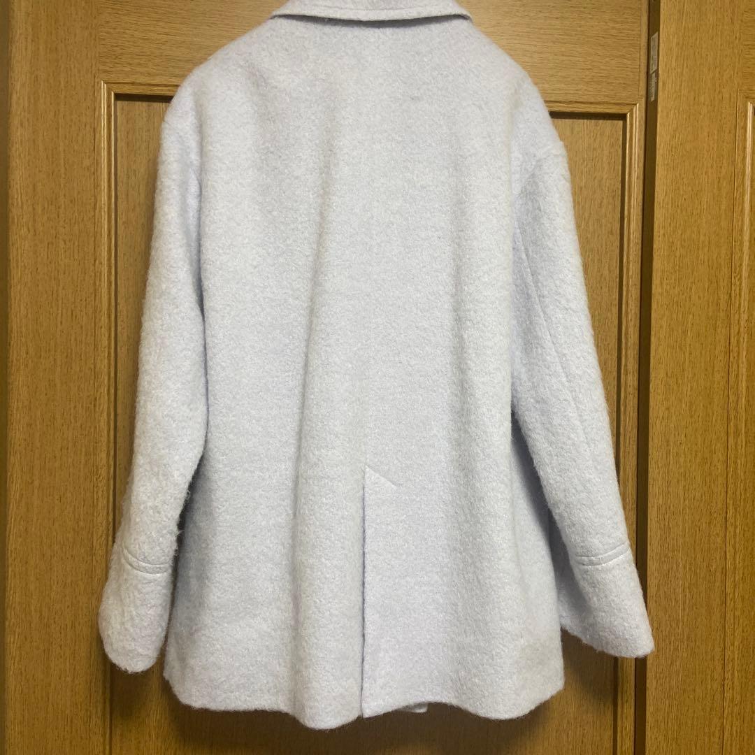 FRAY I.D オーバーサイズウールシャギージャコット