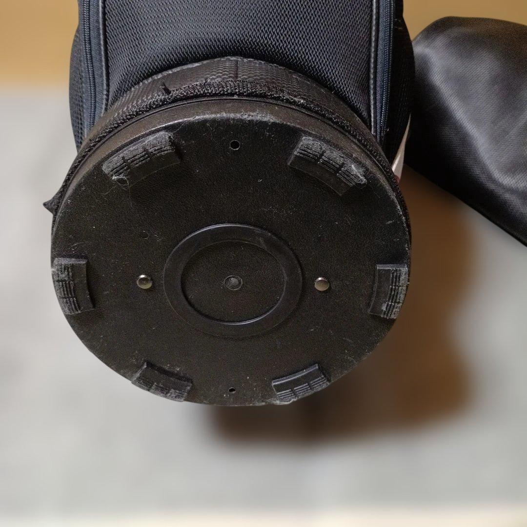 美品　軽量Titleist ゴルフキャディバッグ 黒/赤