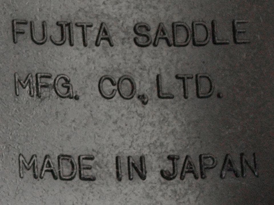 藤田（FUJITA）サドル ピスト用 シームレス Y.F.C PISTA 中古品