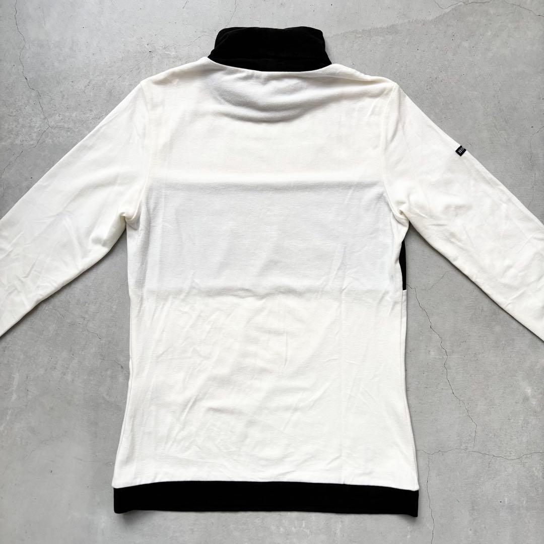 HORN GARMENT ホーンガーメント 微起毛 タートルネック長袖シャツ S