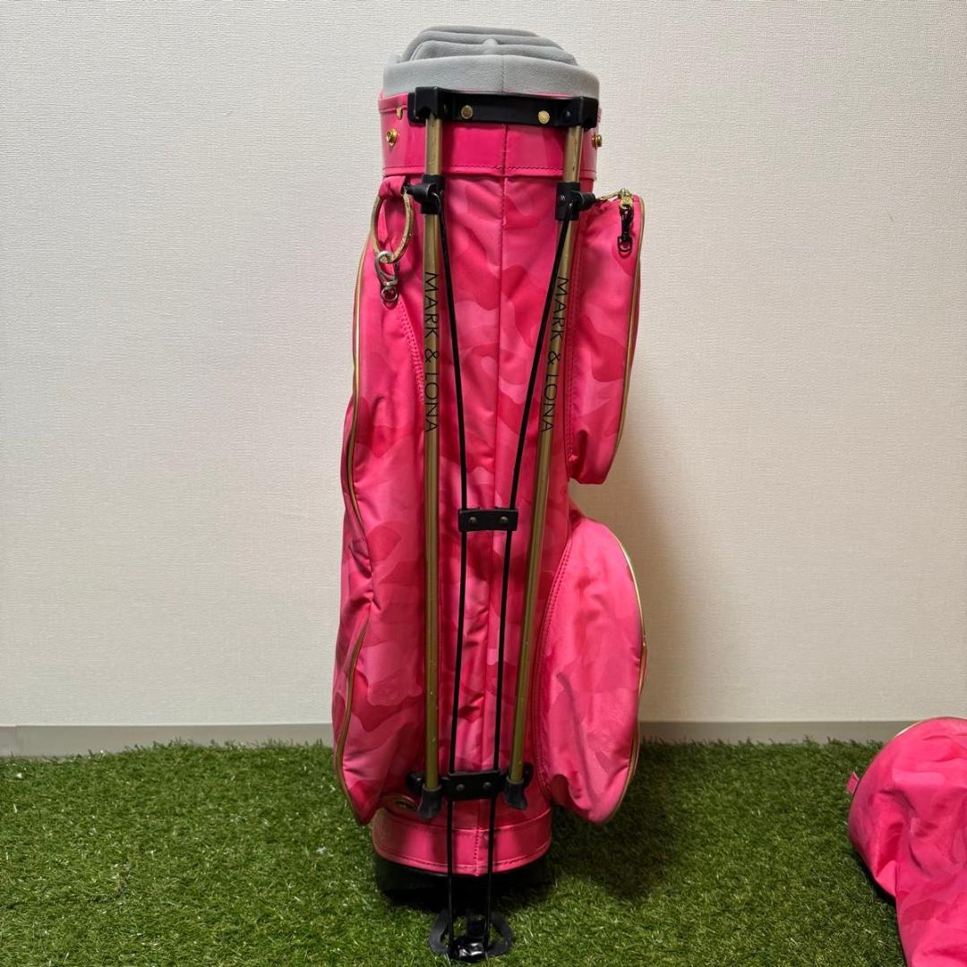 MARK&LONA マークアンドロナ スタンド キャディバッグ スカル