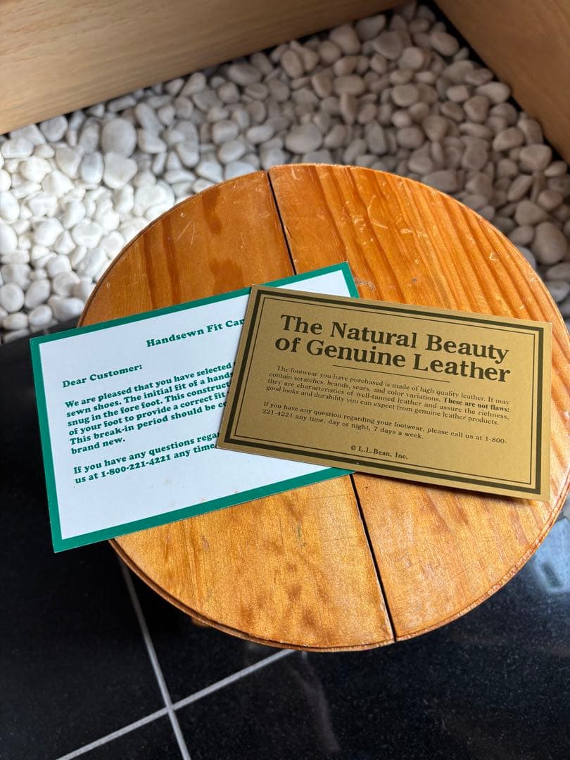 新品 箱あり llbean アラガッシュバイソンハンドソーン オックスフォード