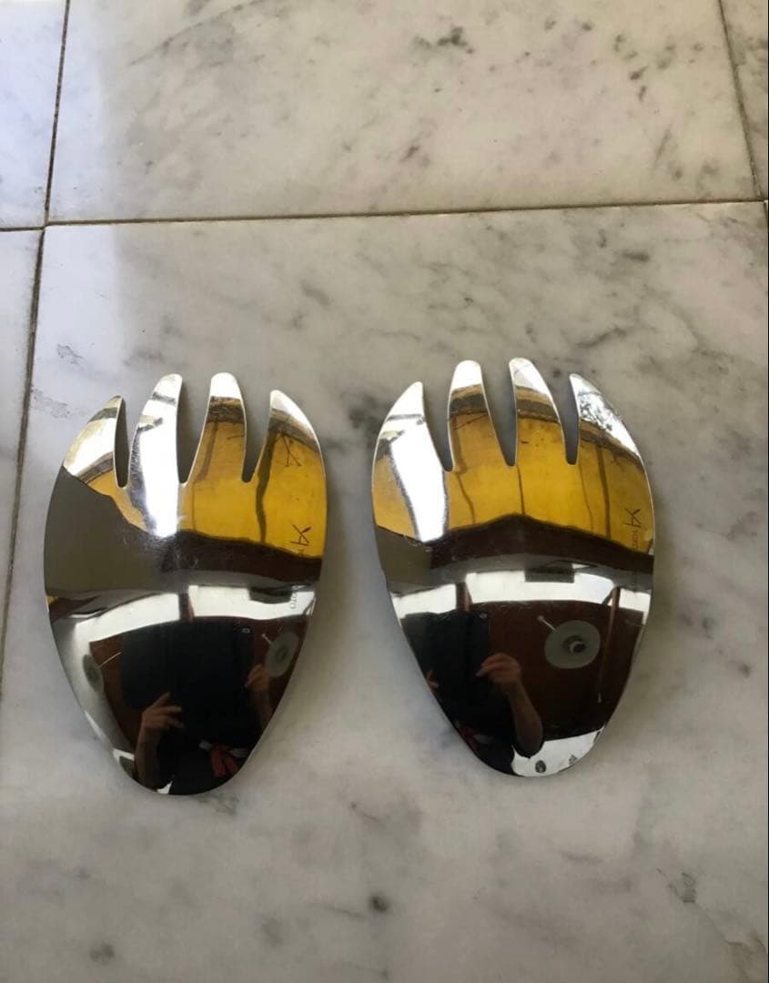 有元葉子さん　サラダハンド　ステンレス　料理研究家ありもと先生　キッチンツール