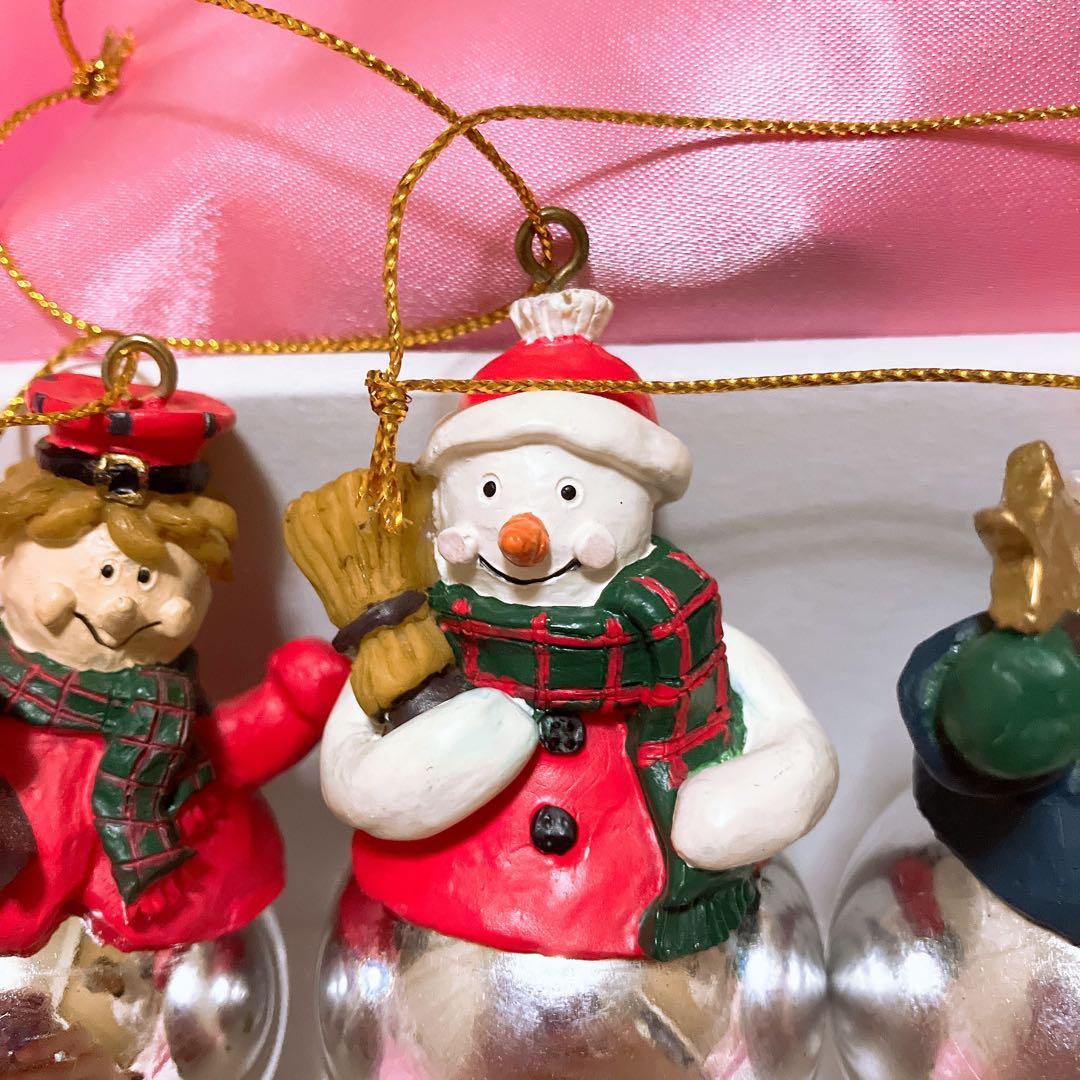 アメリカ購入❣️ヴィンテージクリスマスオーナメント❤️ペンギン サンタ 天使 くま