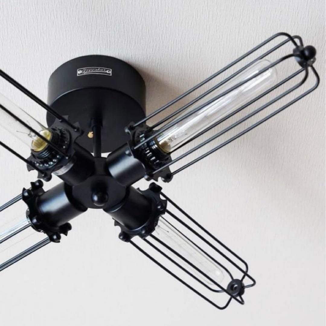 美品 ジャーナルスタンダードファニチャー シーリングライト ウィンチェスター4