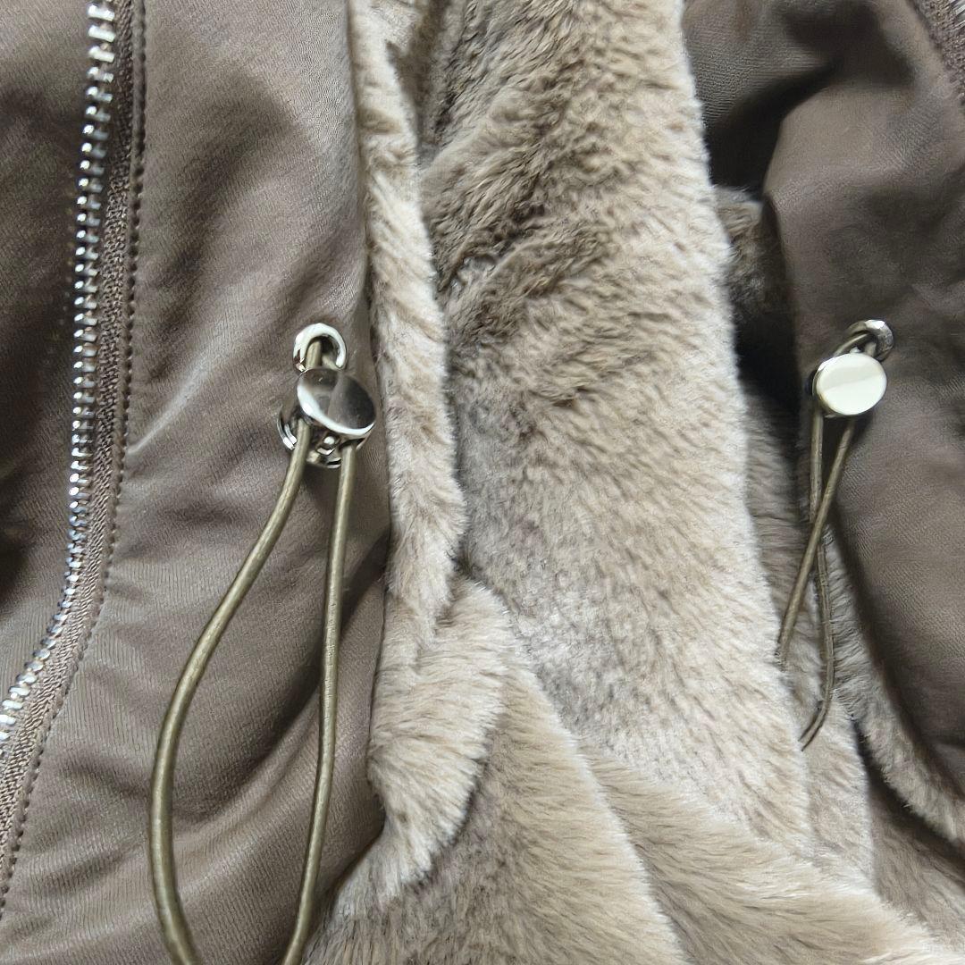 【美品】 ポリーヌ・ブロー　ラクーンファー付き モッズコート フリーサイズ