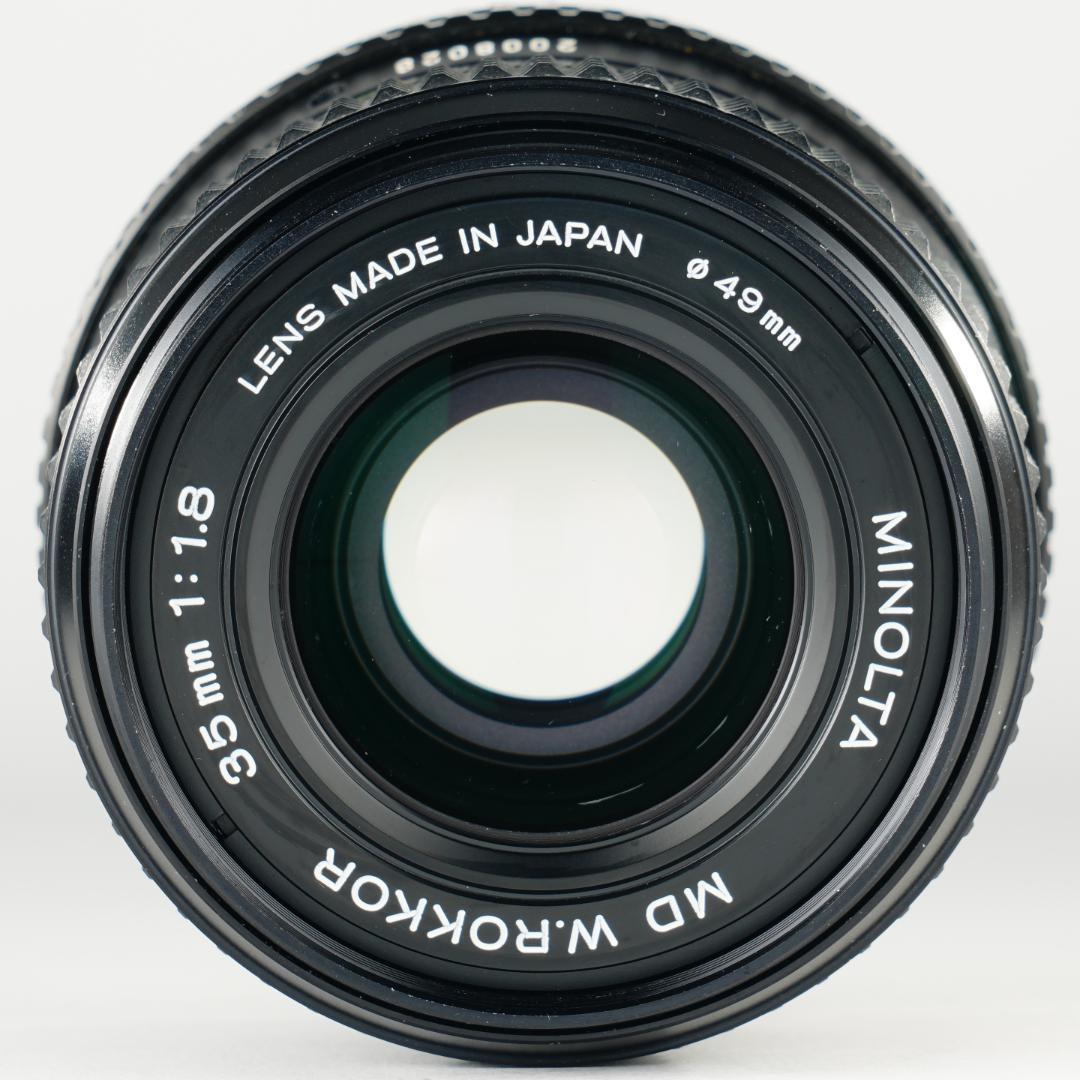 【希少】動作◎ ミノルタ MD W.ROKKOR 35mm F1.8 028