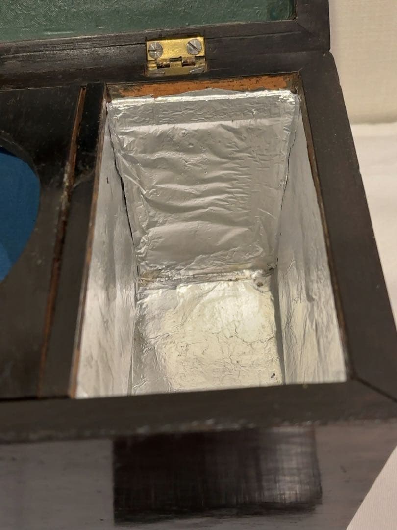 イギリスアンティーク ティーキャディー