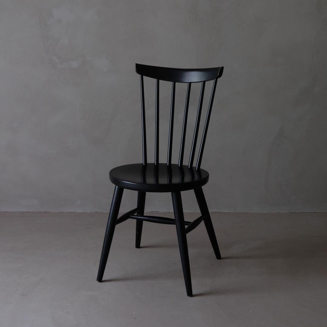 秋田木工 木製ウィンザーチェア B　ダイニングチェア 椅子 ヴィンテージ レトロ