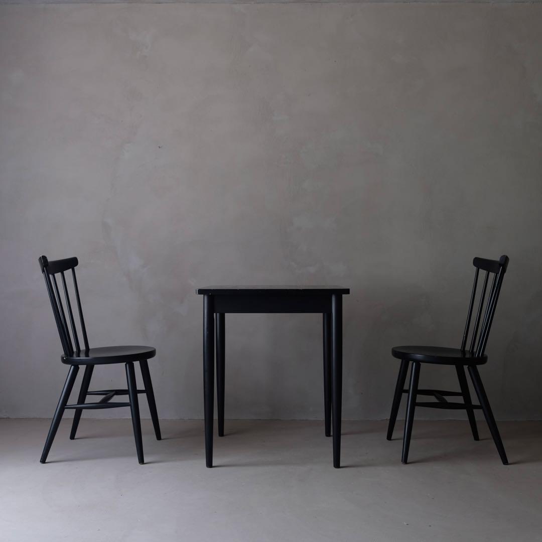 秋田木工 木製ウィンザーチェア B　ダイニングチェア 椅子 ヴィンテージ レトロ