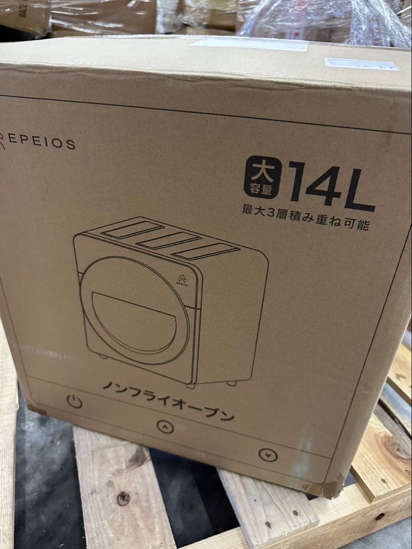 ノンフライヤー ノンフライオーブン エアーオーブン 14L 大容量 360°
