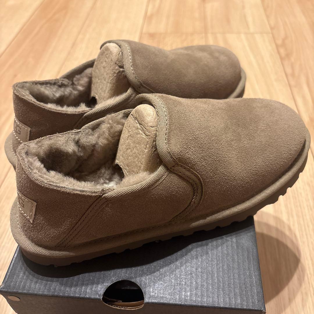 UGG ベージュ スリッポン ムートンブーツ