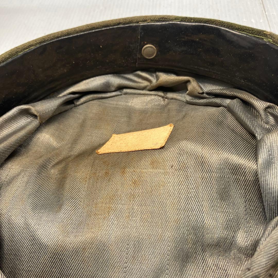 旧日本陸軍 将校用 軍帽 制帽 当時物風 コレクション品