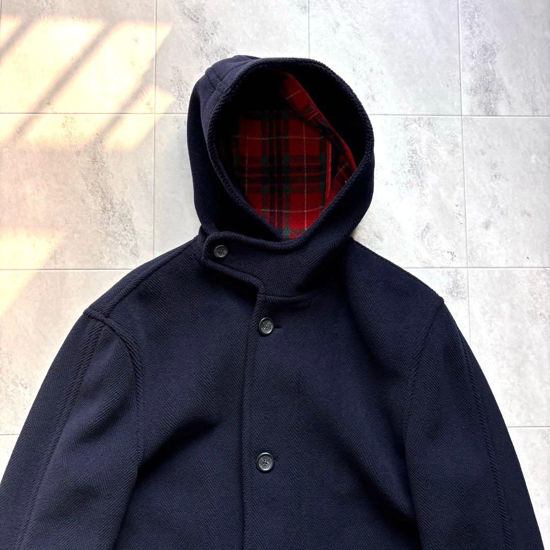 【入手困難】バラクータ×ムーアブルック ヘリンボーン ダッフル ウール 100%