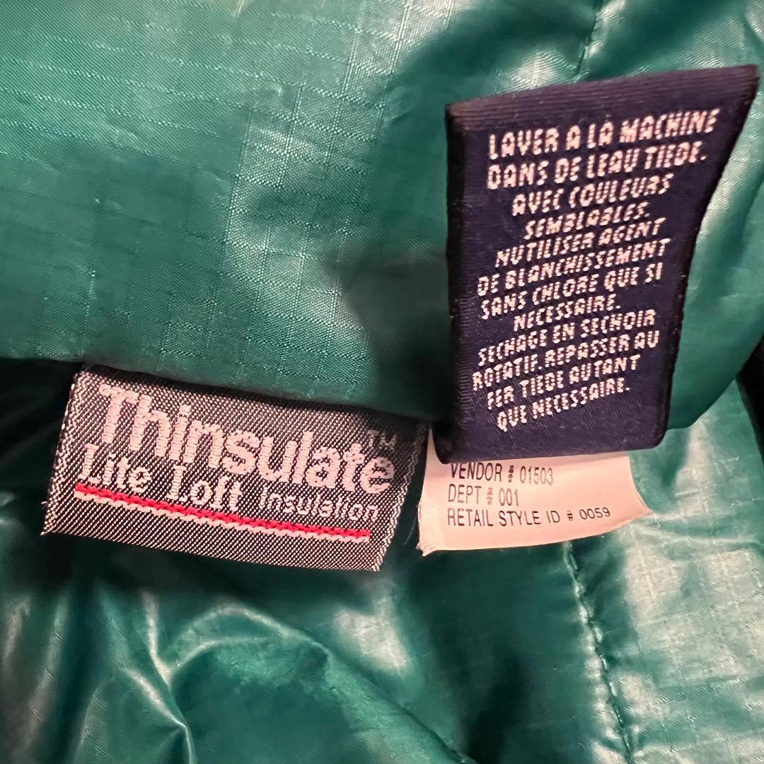 ジャケット・アウター 90s EBTEK Half Zip Puffer Jacket