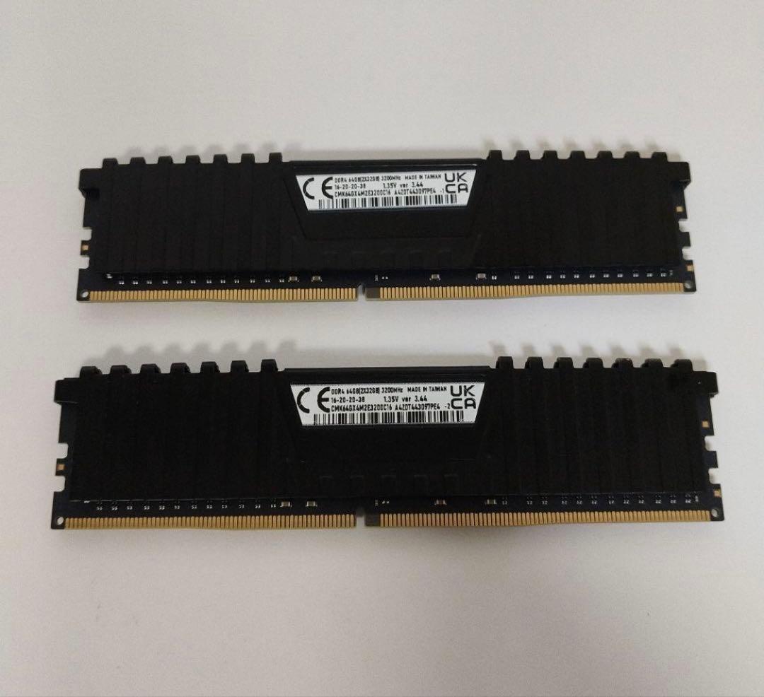 Corsair Vengeance LPX DDR4 64GB(32GBx2枚)
