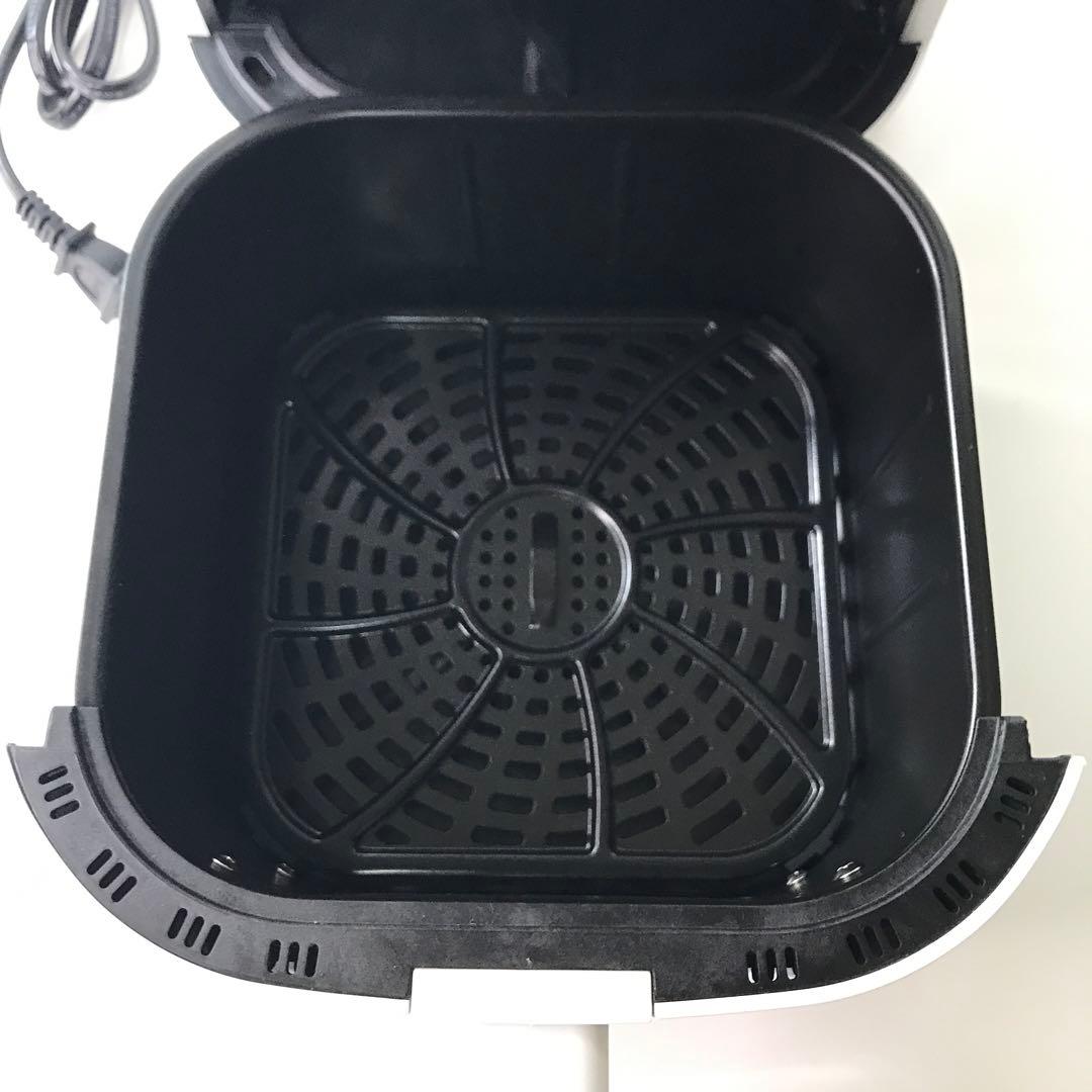 未使用　SAMKYO エアフライヤー ホワイト 4.2L