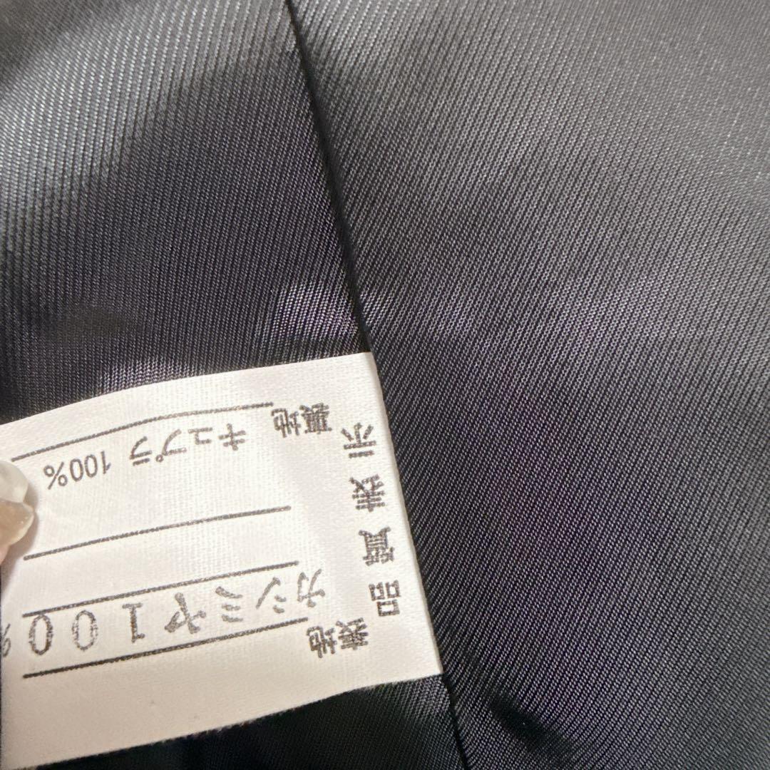 エルメネジルドゼニア　カシミヤ100%コート黒11号