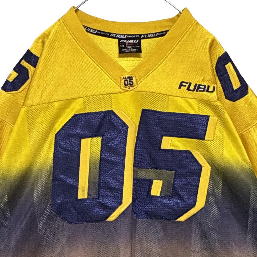 FUBU フブ ユニフォーム ゲームシャツ 両面刺繍 2XL 古着 ヒップホップ