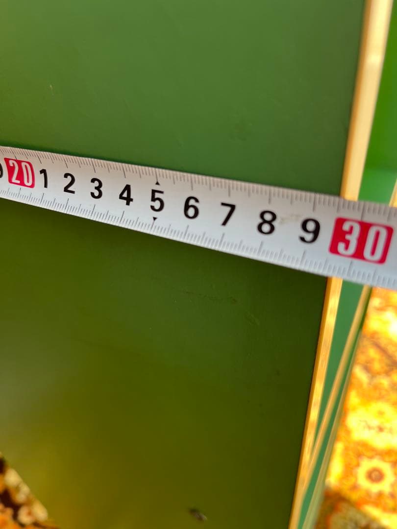 棚 レトロポップ ラック インテリア 昭和レトロ 当時物 インテリア 緑グリーン