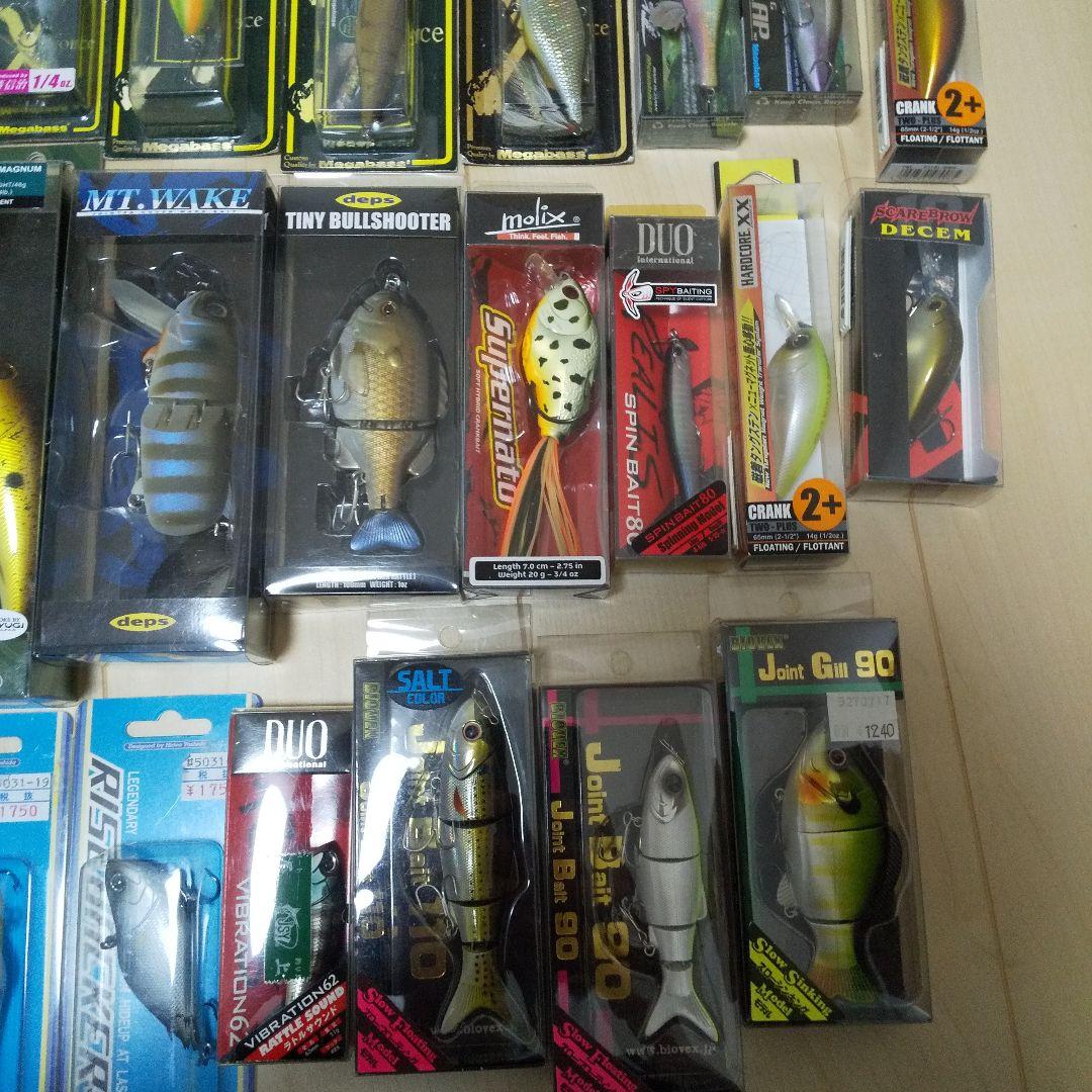 バス釣り　引退セット　新品35点