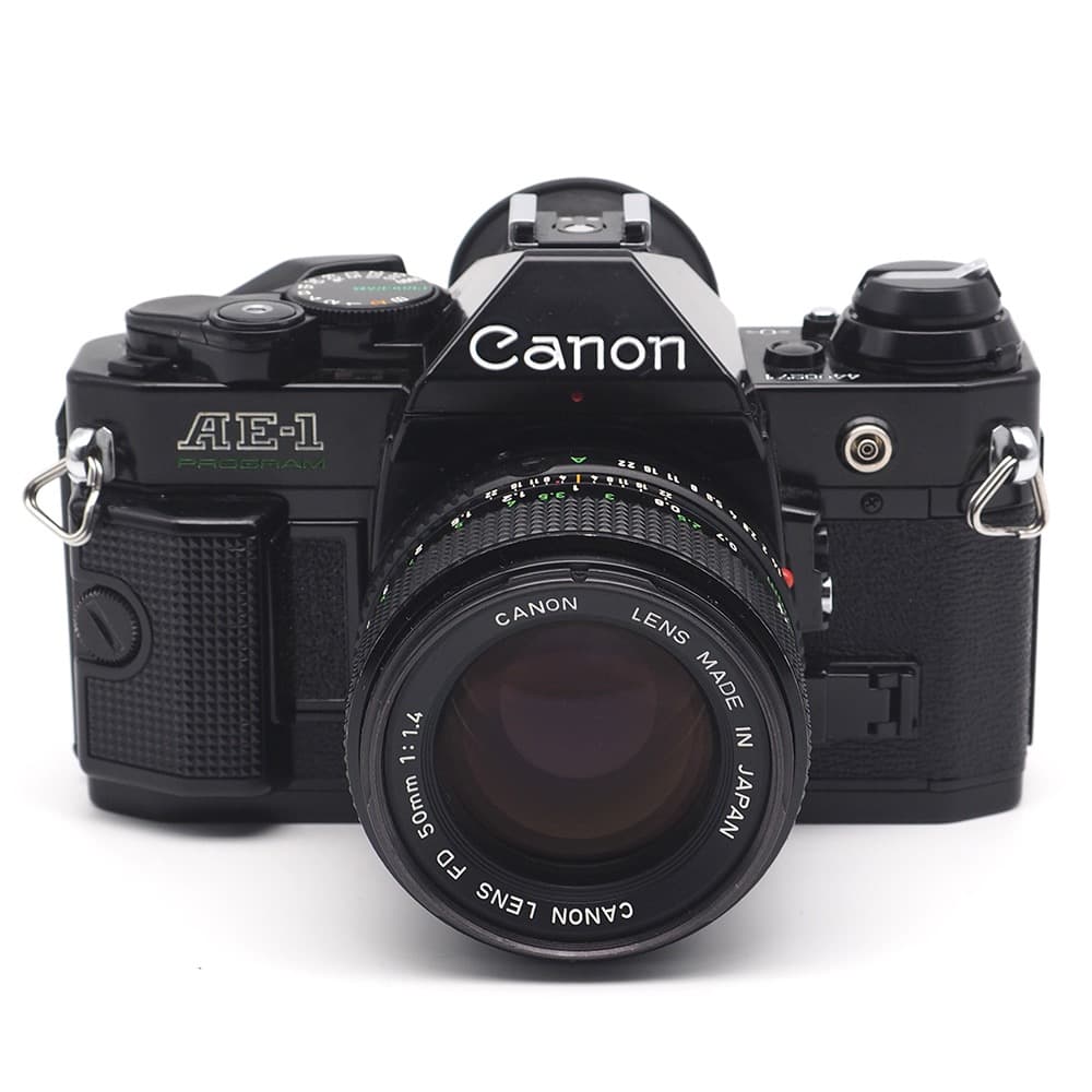 CANON AE-1 Program ／ NFD 50mm f1.4 セット