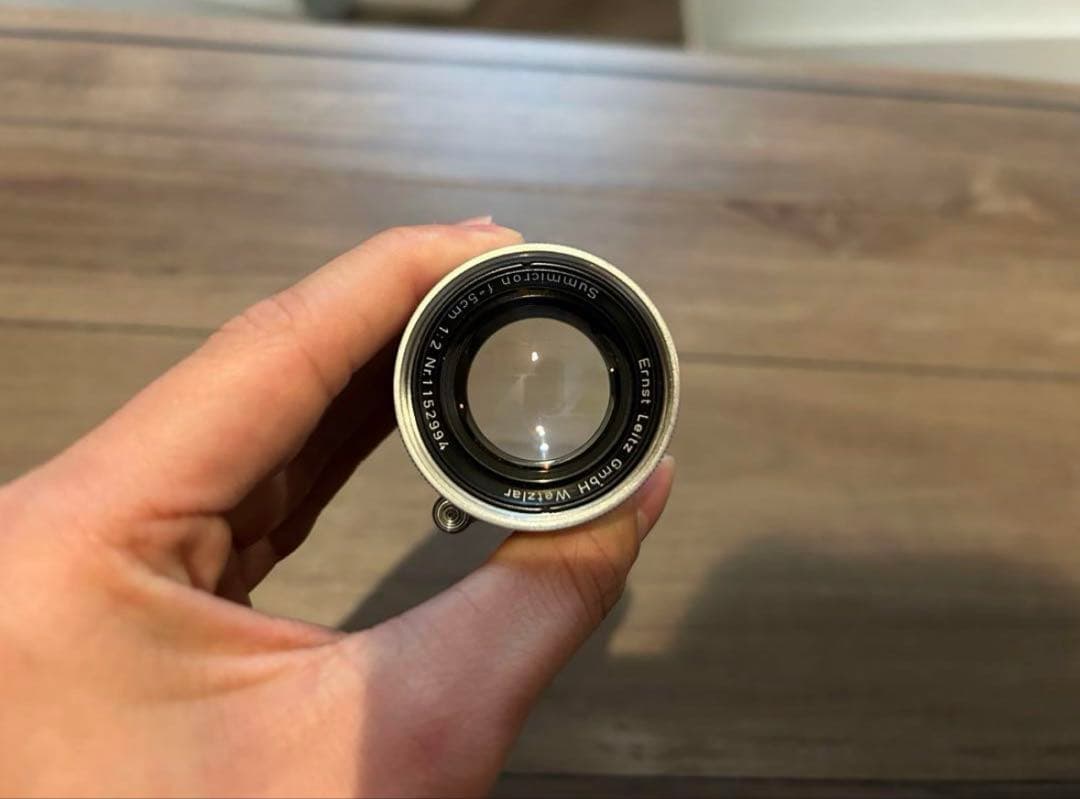 leica summicron 50mm f2 1世代 沈胴