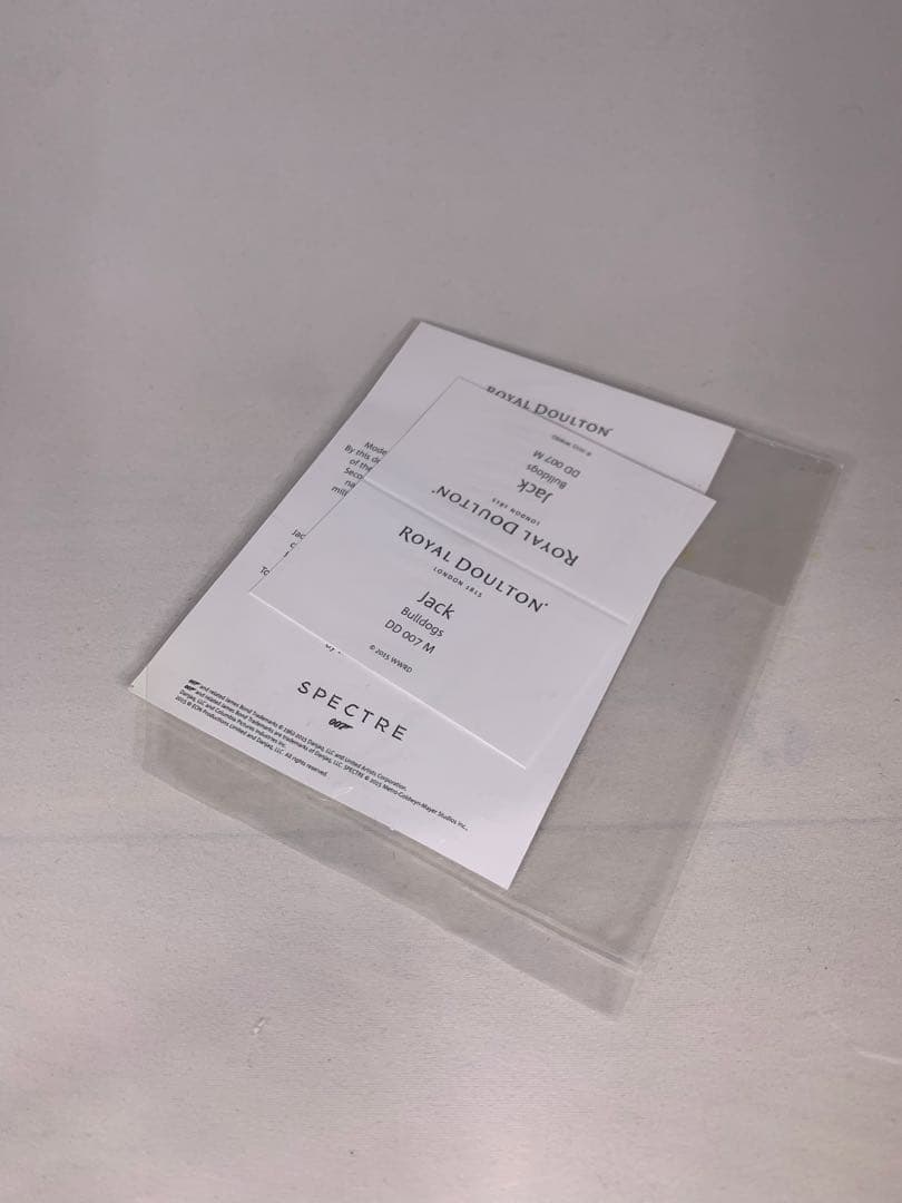 ロイヤルドルトン ジャック ブルドッグ（007 スペクター）