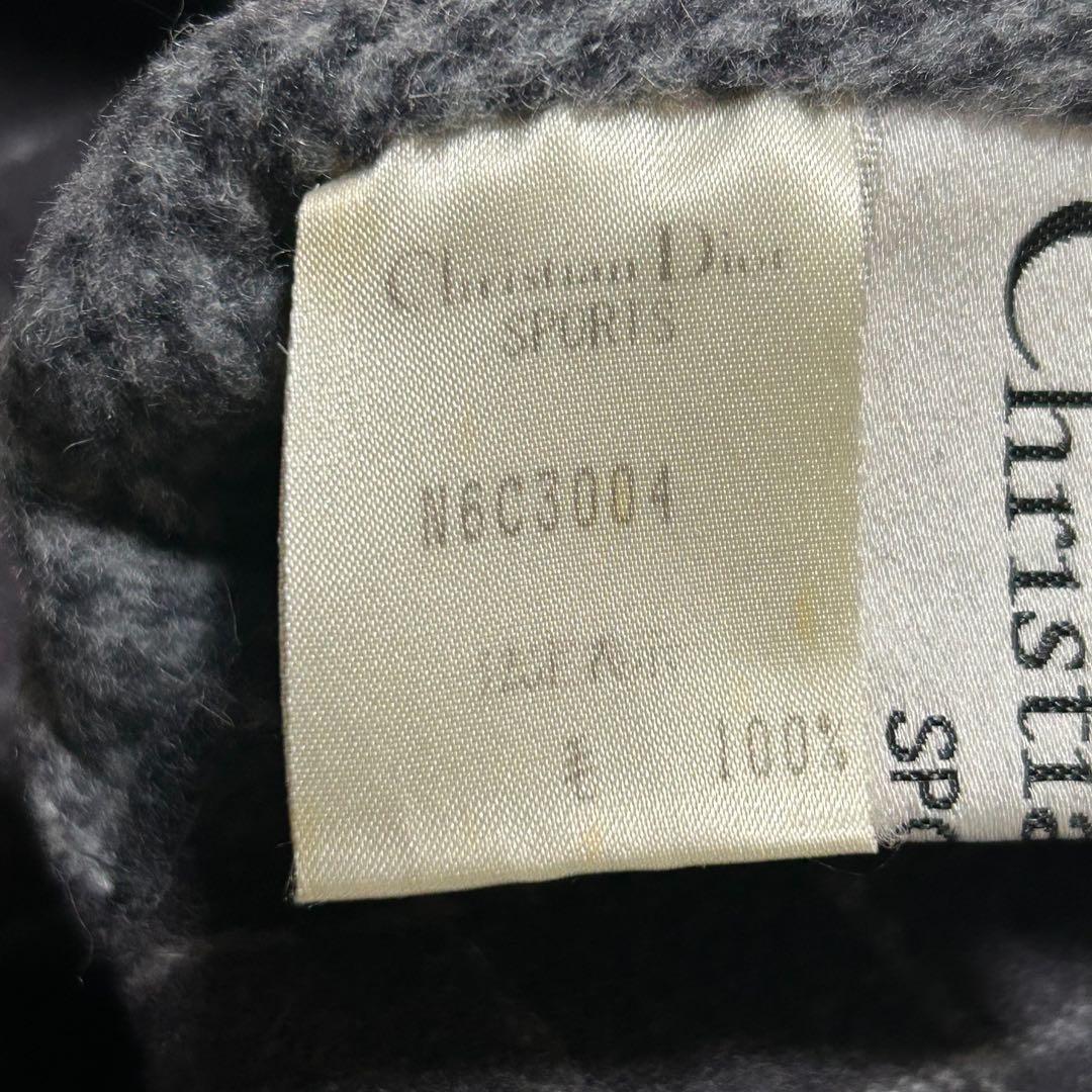 希少　Dior ディオール　リバーシブル　ウールコート　チェック　無地　アウター