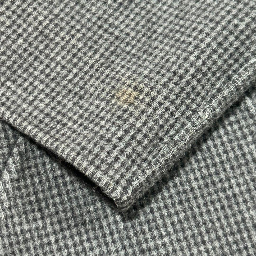 希少　Dior ディオール　リバーシブル　ウールコート　チェック　無地　アウター