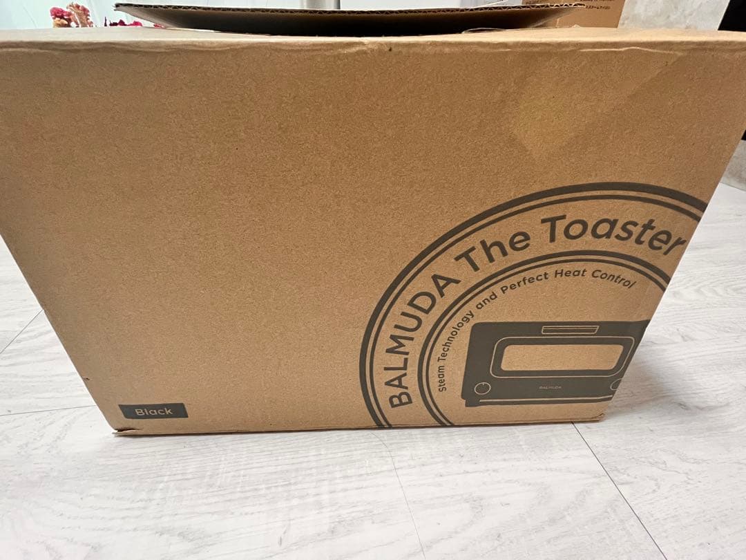未使用品　BALMUDA トースター ブラック　2017年製