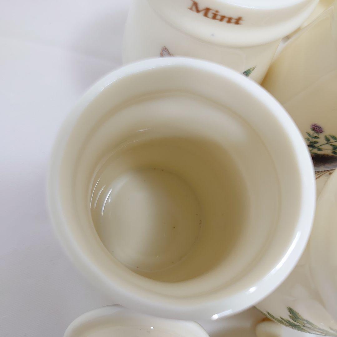 ダンバリーミント社 レズリー・アン・アイボリー スパイスジャー 6個セット①