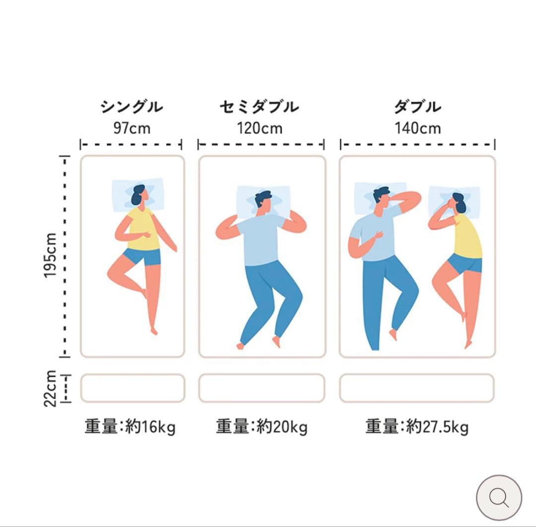 Limne Entry Model シングルマットレス