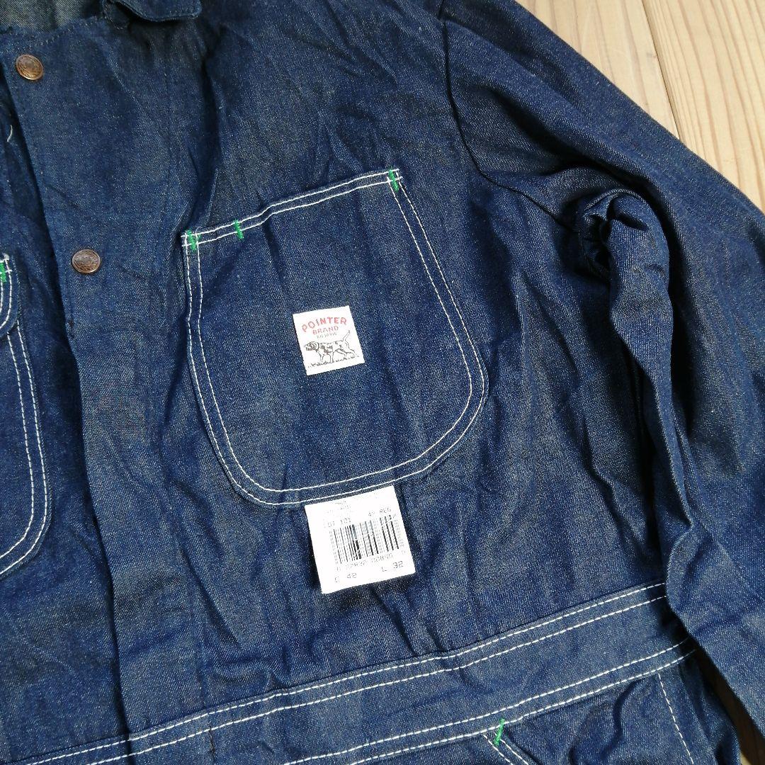 新品　年代物　米国製 POINTER　ツナギ　オーバーオール　オールインワン