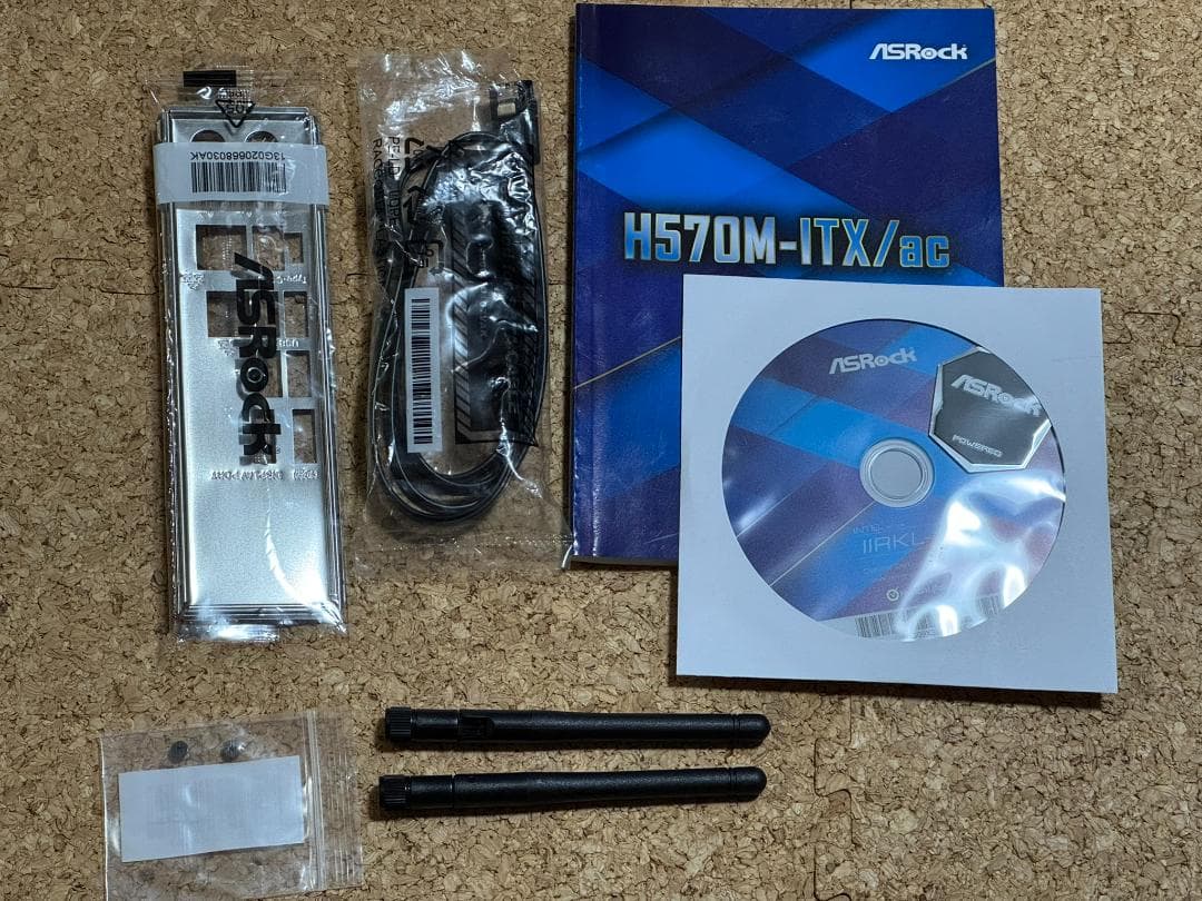 【中古】ASRock H570M-ITX/ac マザーボード