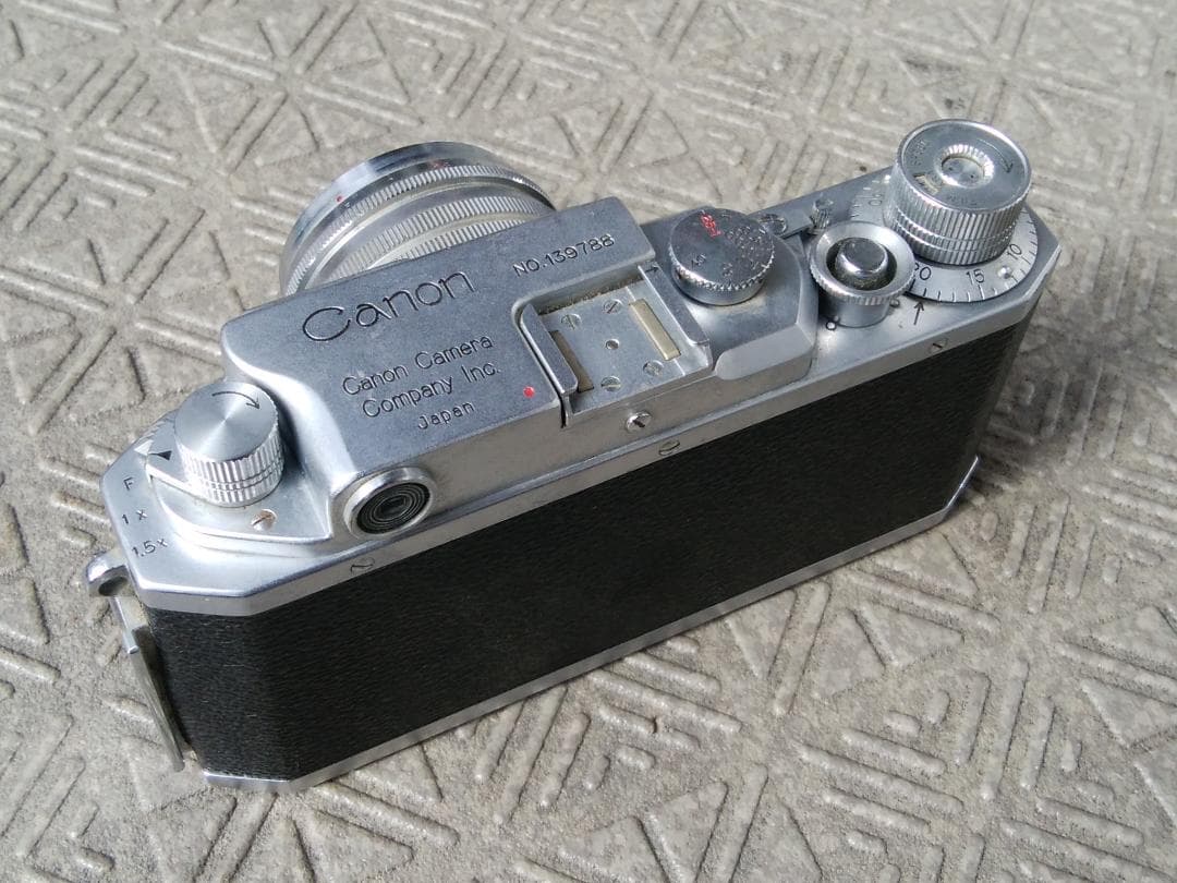 【カメラ】　Canon IV Sb + 50mm F1.5