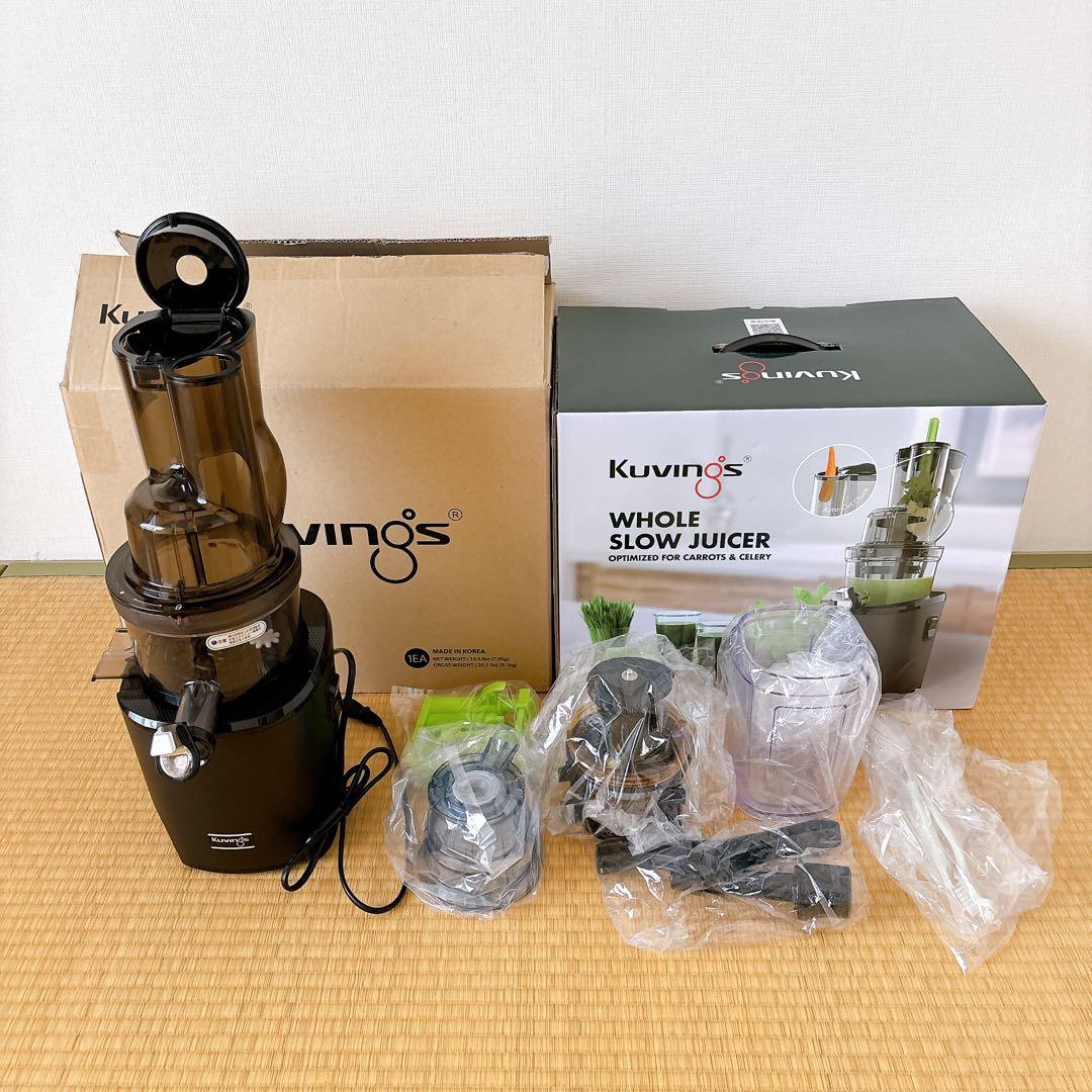 Kuvings REVO830 スロージューサー　ブラック　黒