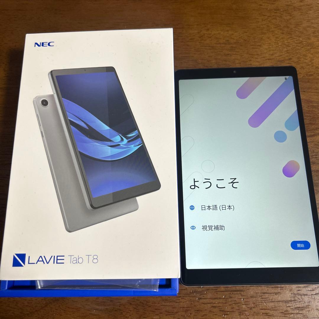 Androidタブレット本体 NEC LAVIE Tab T8
