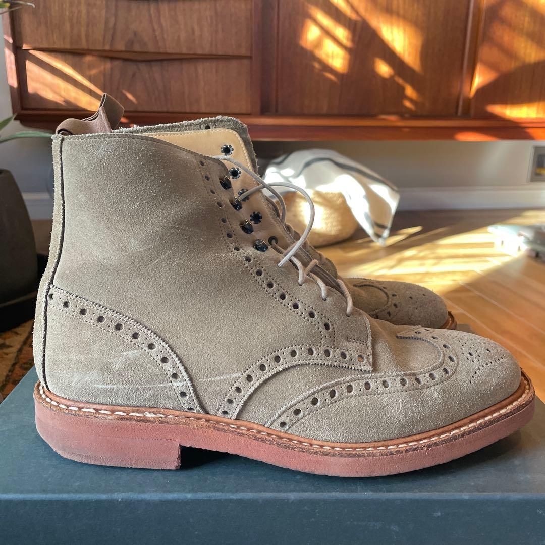 クロケット&ジョーンズスエードブーツ7.5