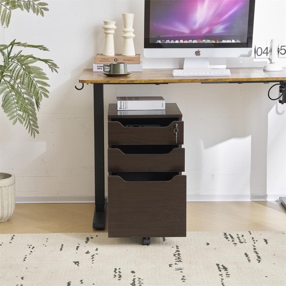 在庫一掃！残り僅か！デスクワゴン サイドワゴン ラック　鍵付き キャスター付き